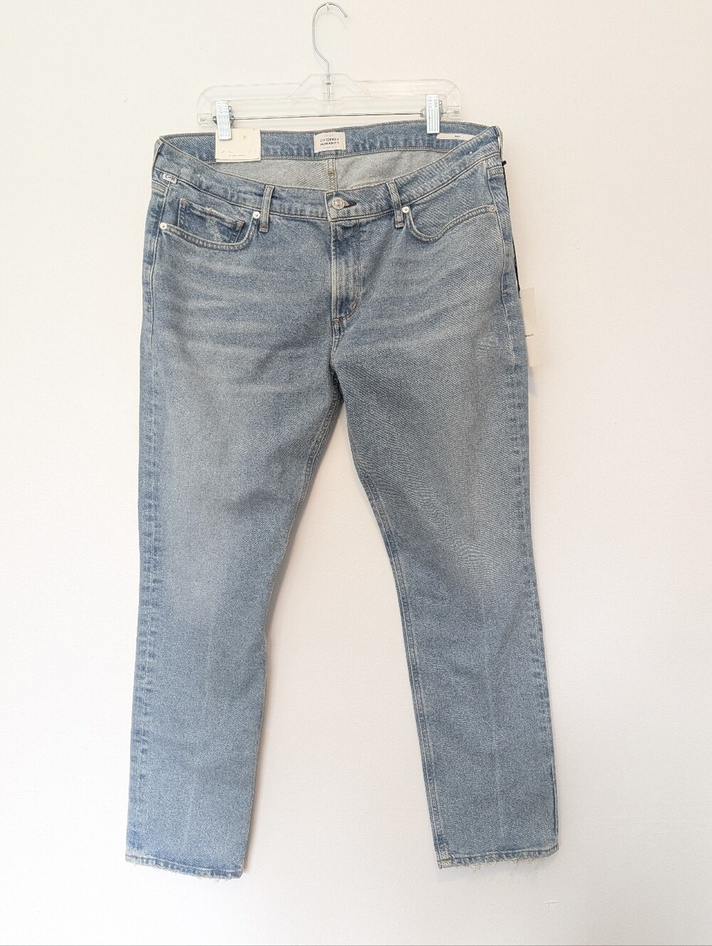 NWT Citizens of Humanity Inga Low Slung Slim 90s Y2K Jeans Lillet Light Wash 31